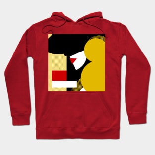 T.S. Red Shapes Hoodie